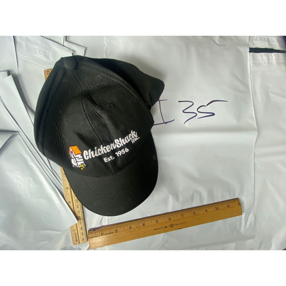 Chicken Shack Est 1956 Black Baseball‎ Cap Hat Adjustable